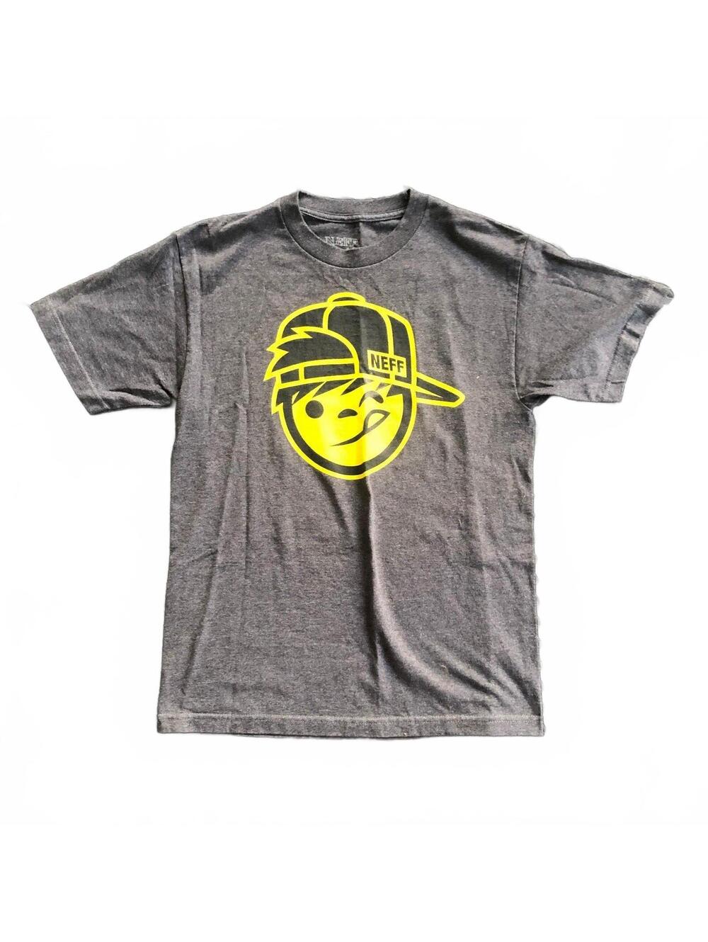 Neff Men's Gray Graphic T-Shirt Size M